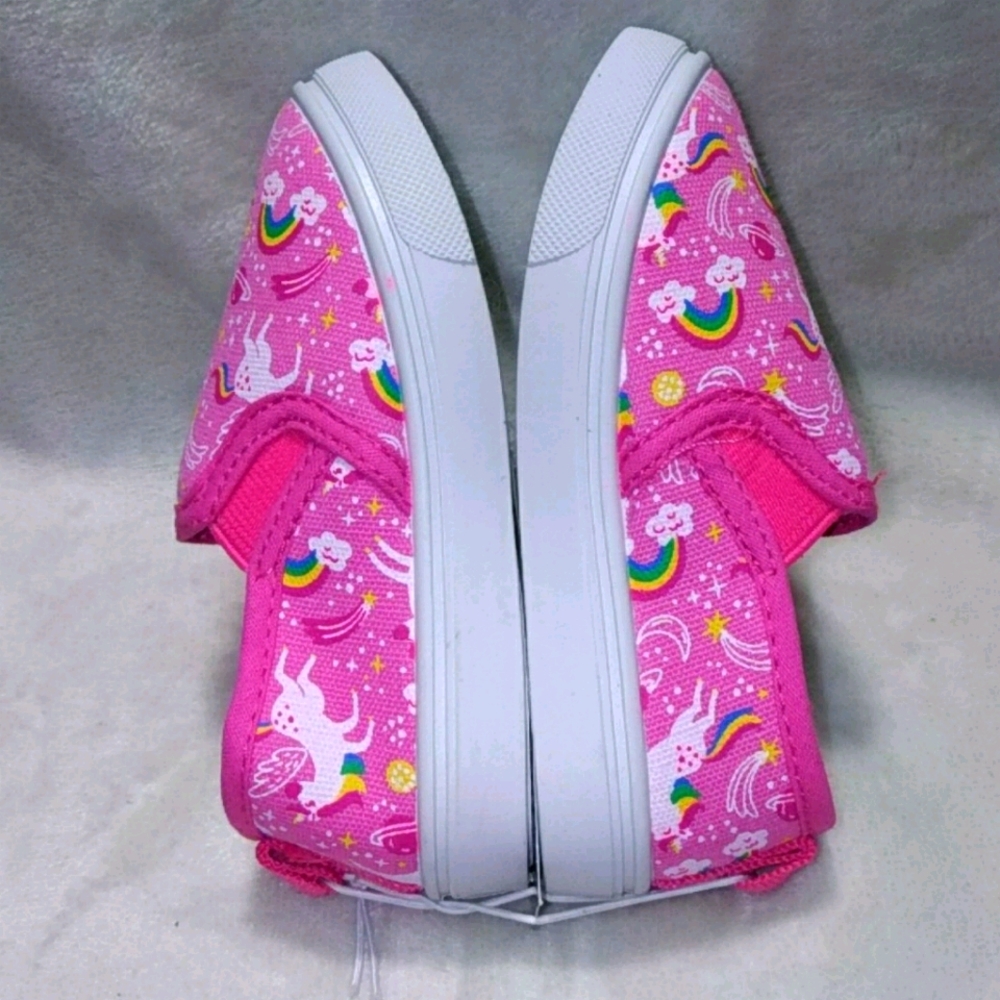 Brand New Girls Unicorn/Rainbow Shoes - Picture 3 of 4
